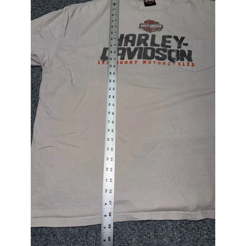 Harley-Davidson Legendary Motorcycles Barnett El Paso Texas Graphic T-Shirt‎